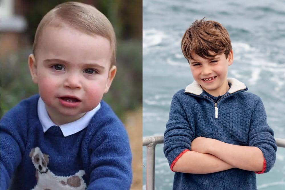 10 Foto Transformasi Pangeran Louis, Rayakan Ulang Tahun ke-8