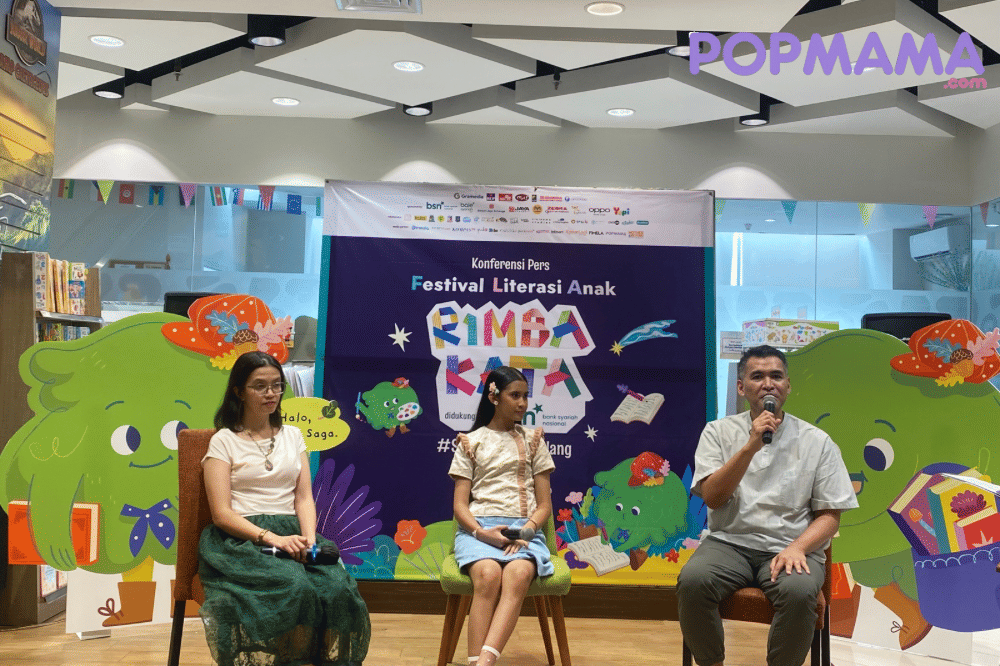 Noni Mira, Quinn Salman, dan Rizal Iwan duduk bersama