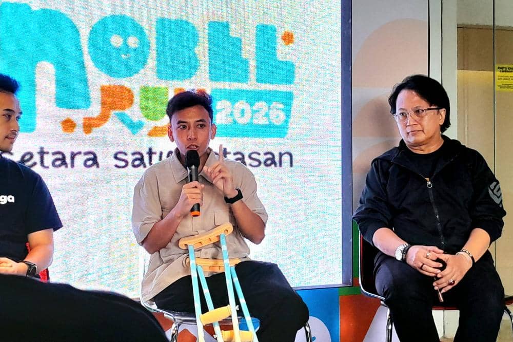 Press conference Nobel Run di Senayan Park