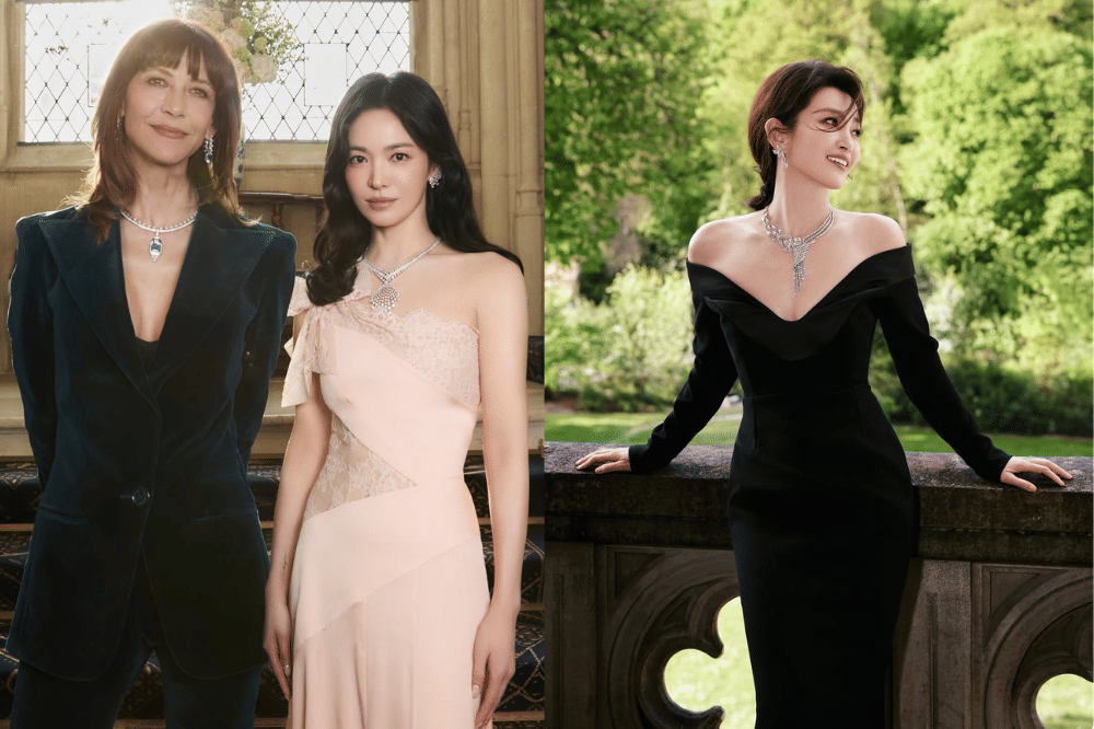  Adu Gaya Song Hye Kyo dengan Li Bing Bing dan Sophie Marceau