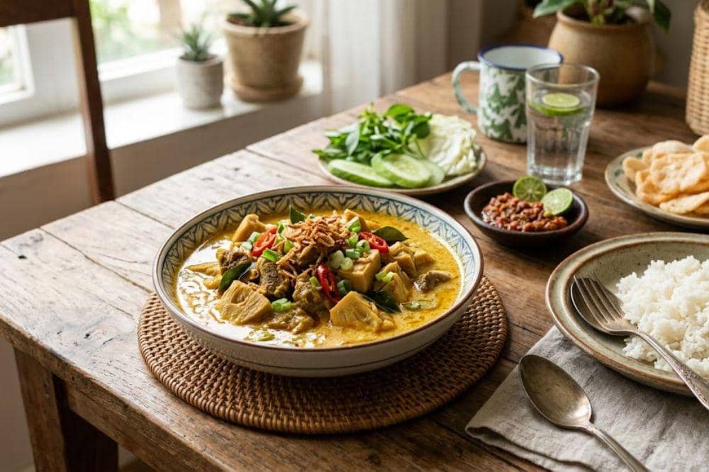 Resep Gulai Nangka Muda yang Enak, Empuk, dan Gurih