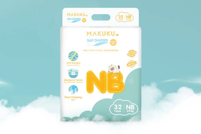  Popok bayi untuk kulit sensitif 