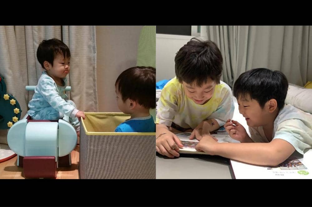 Lee Seo-eon dan Lee Seo-jun The Return of Superman