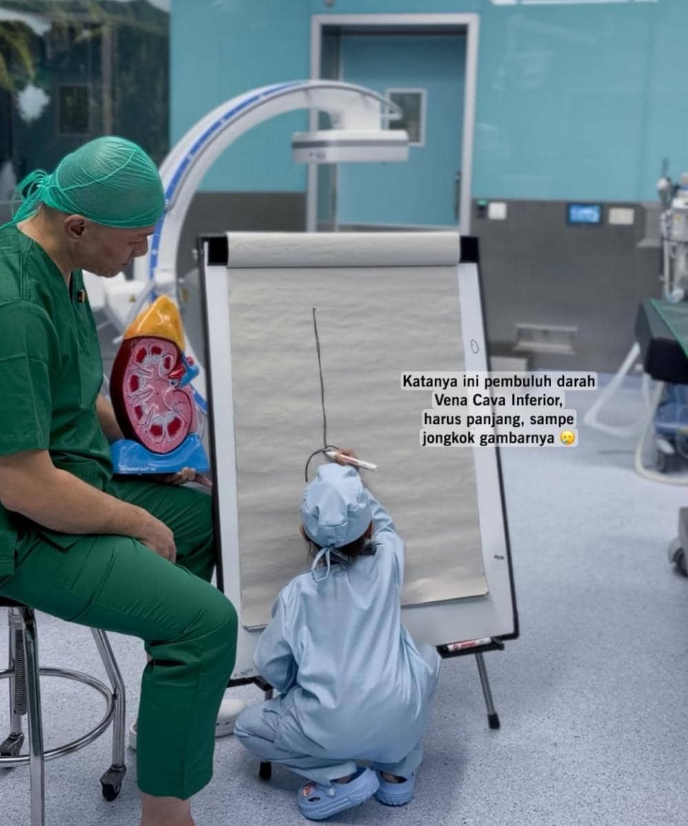 Nala anak usia 5 tahun yang gambar saluran kencing