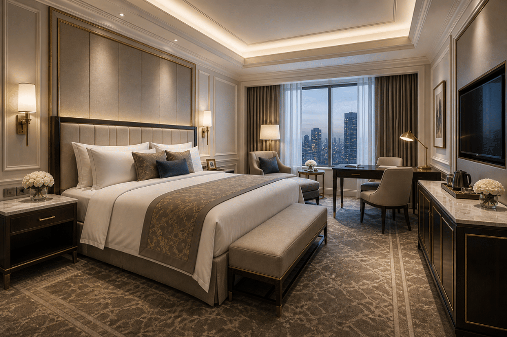 10 Desain Kamar ala Executive Room Hotel Bintang Lima