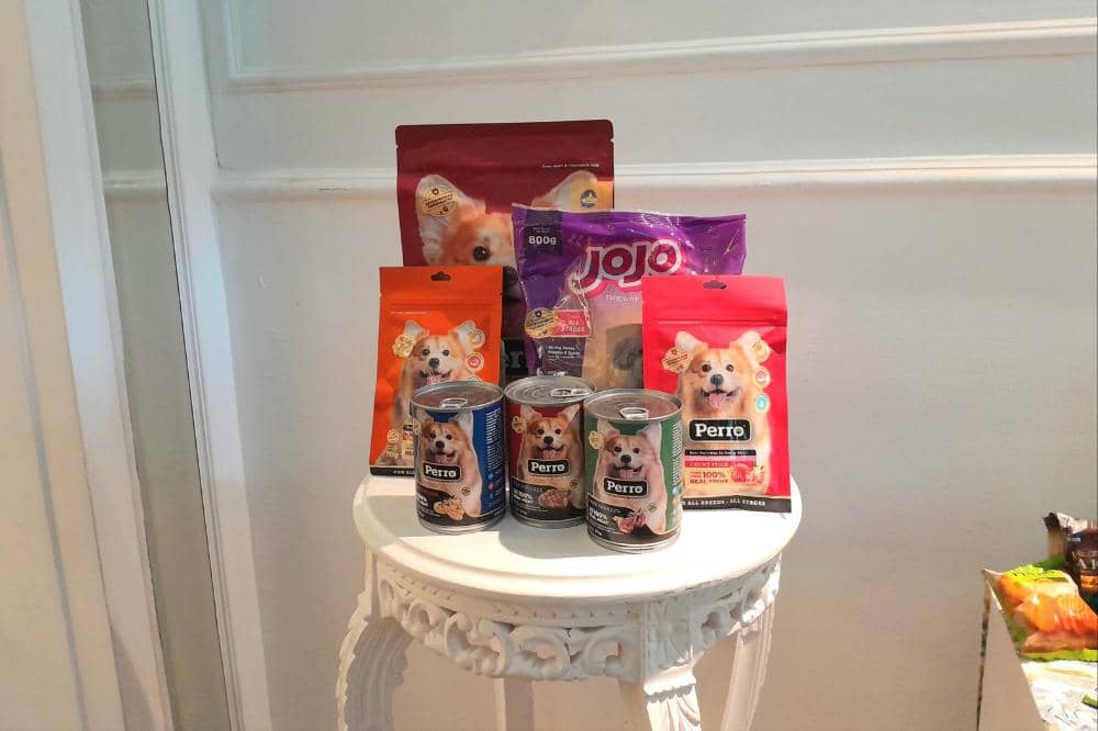 Produk makanan anjing dari Kino