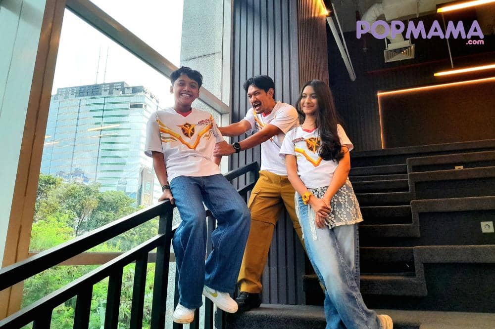 Keanu Azka, Quinn Salman, Ibnu Jamil dalam wawancara eksklusif film animasi Garuda di Dadaku di IDN HQ