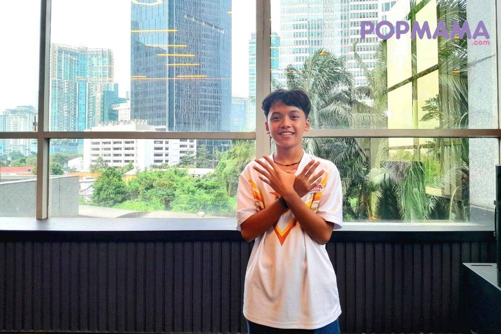 Keanu Azka dalam wawancara eksklusif film animasi Garuda di Dadaku di IDN HQ