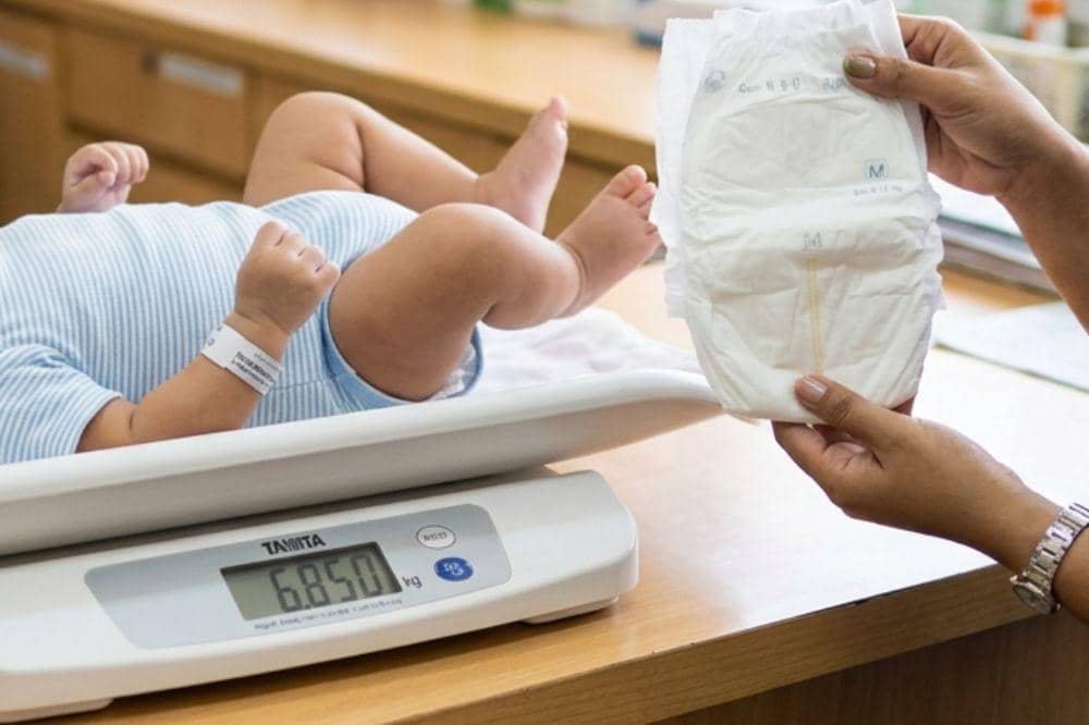 Ukuran Popok Bayi Berdasarkan Berat Badan