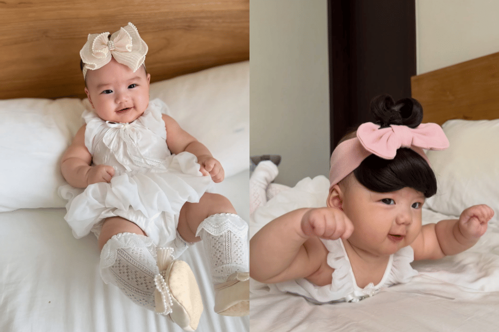 7 Foto Aubrielle Anak Lawrence Anzela dalam Berbagai Ekspresi