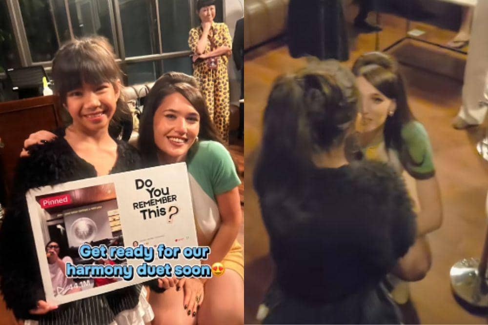 Momen Ashrenia Syeikha Bertemu Idolanya Sienna Spiro, Diajak Duet!