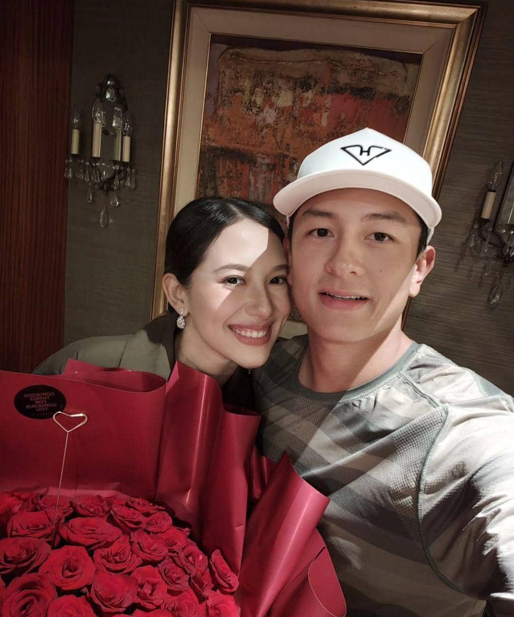 Momen Tasyakuran 4 Bulanan Kehamilan Athina, Istri Pebalap Rio Haryanto (2)