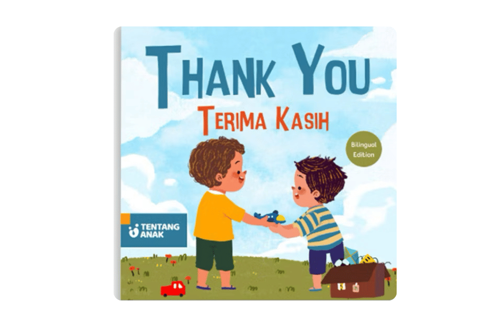 Buku anak berjudul terima kasih