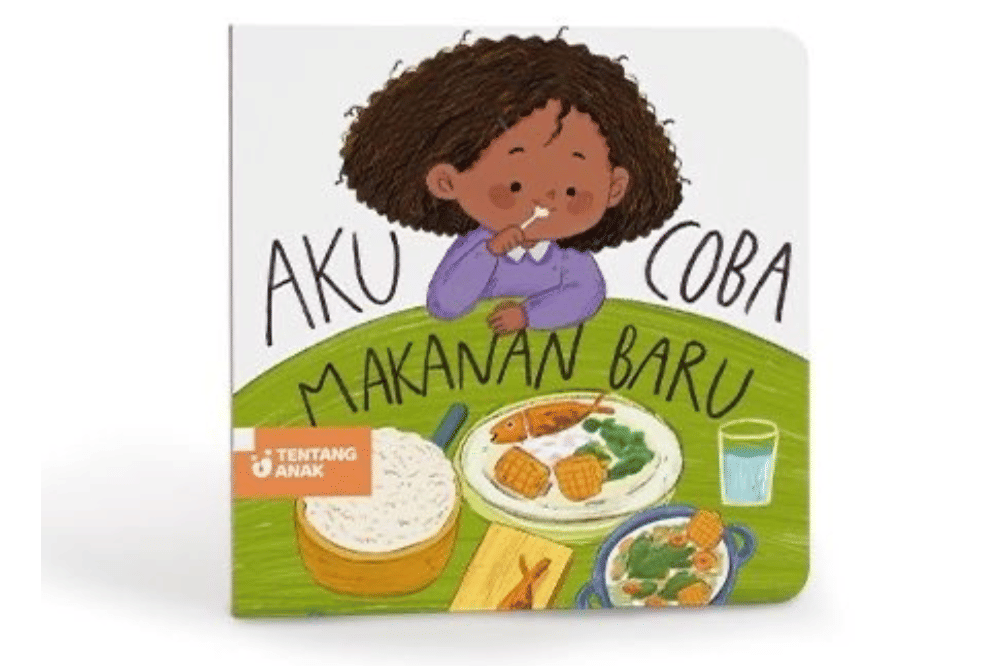 Buku aku coba makanan baru 