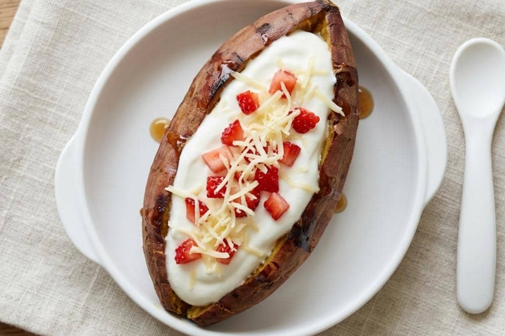 Resep Ubi Cilembu Yoghurt untuk Camilan Bayi, Bagus untuk Pencernaan