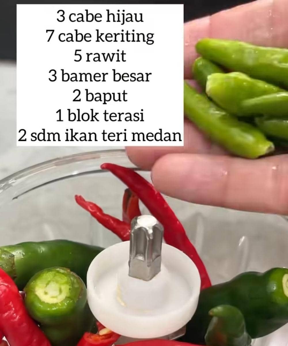 Nasi goreng sambal teri medan
