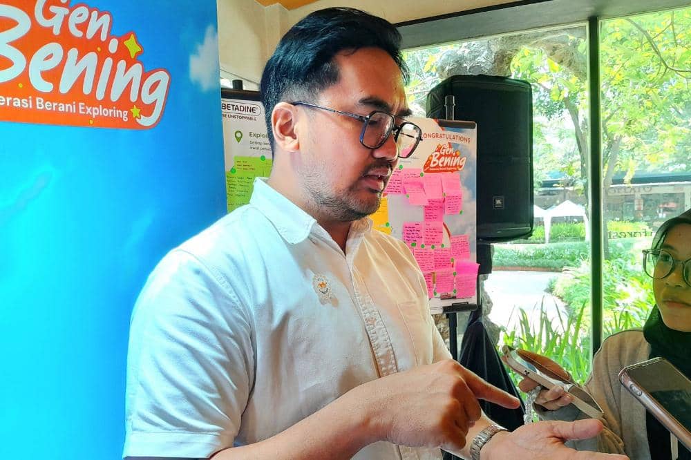 dr. Lucky Yogasatria Sp. A dalam acara Betadine "Eksplorasi Aktivitas Bocil Approved"