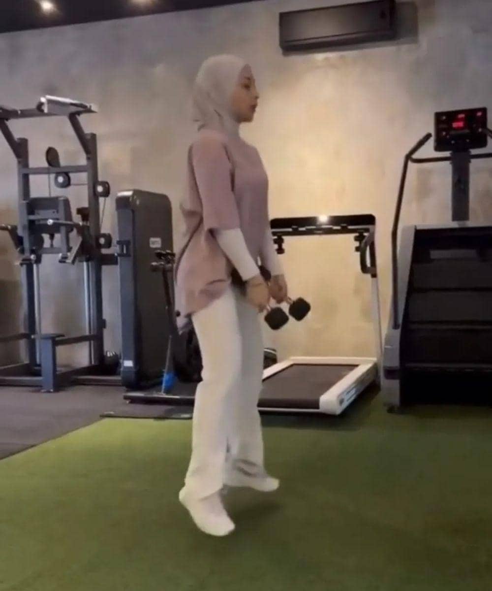 outfit olahraga hijab nikita willy