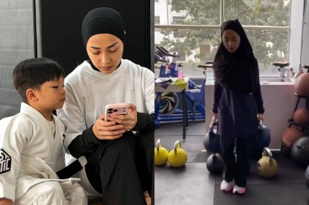 5 Inspirasi Outfit Olahraga Hijab ala Nikita Willy, Modis saat Workout