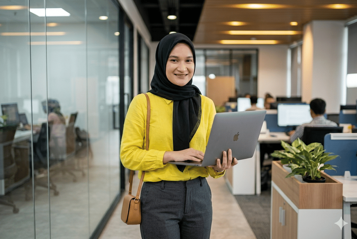 Baju Warna Kuning Cocok dengan Hijab dan Celana Warna Apa (6).png