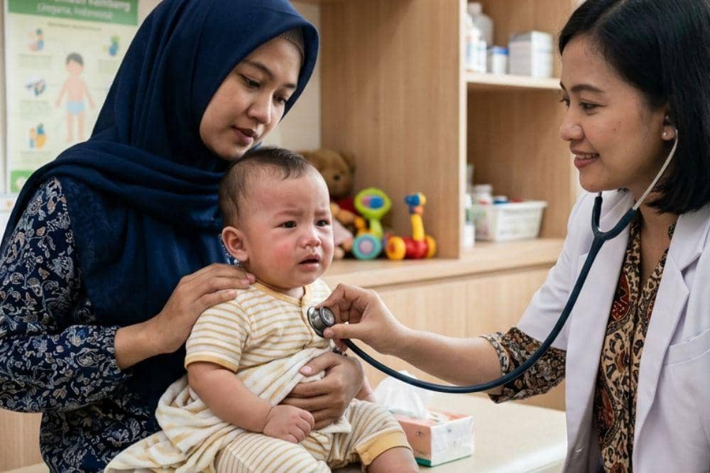Tanda Anak Batuk Pilek Tidak Perlu Minum Obat dan ke Dokter