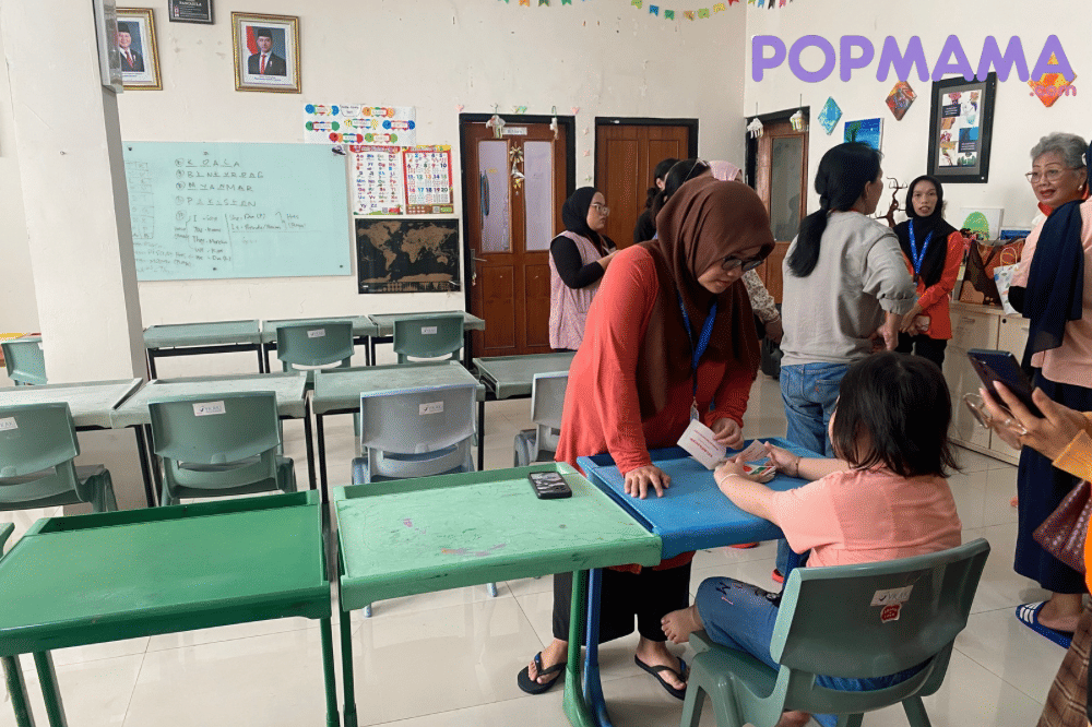 Ruang kelas rumah singgah YKAKI