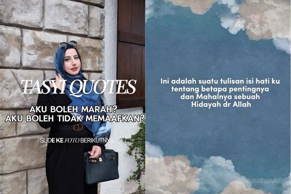 Tasyi Ungkap Isi Hati, Singgung Rasa Iri dan Dendam Manusia