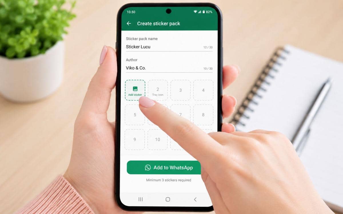 Cara Membuat Sticker WhatsApp di Android 