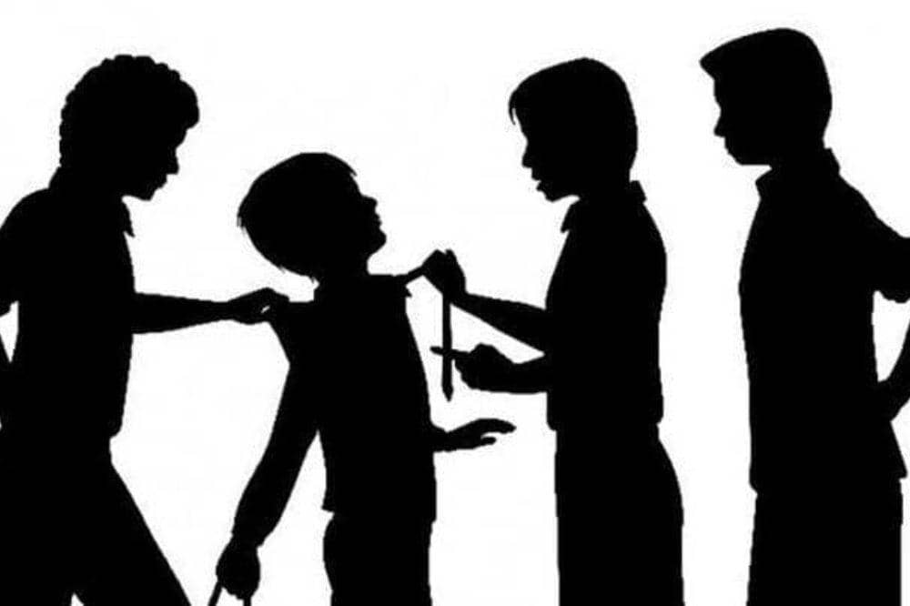 ilustrasi anak dibully di sekolah
