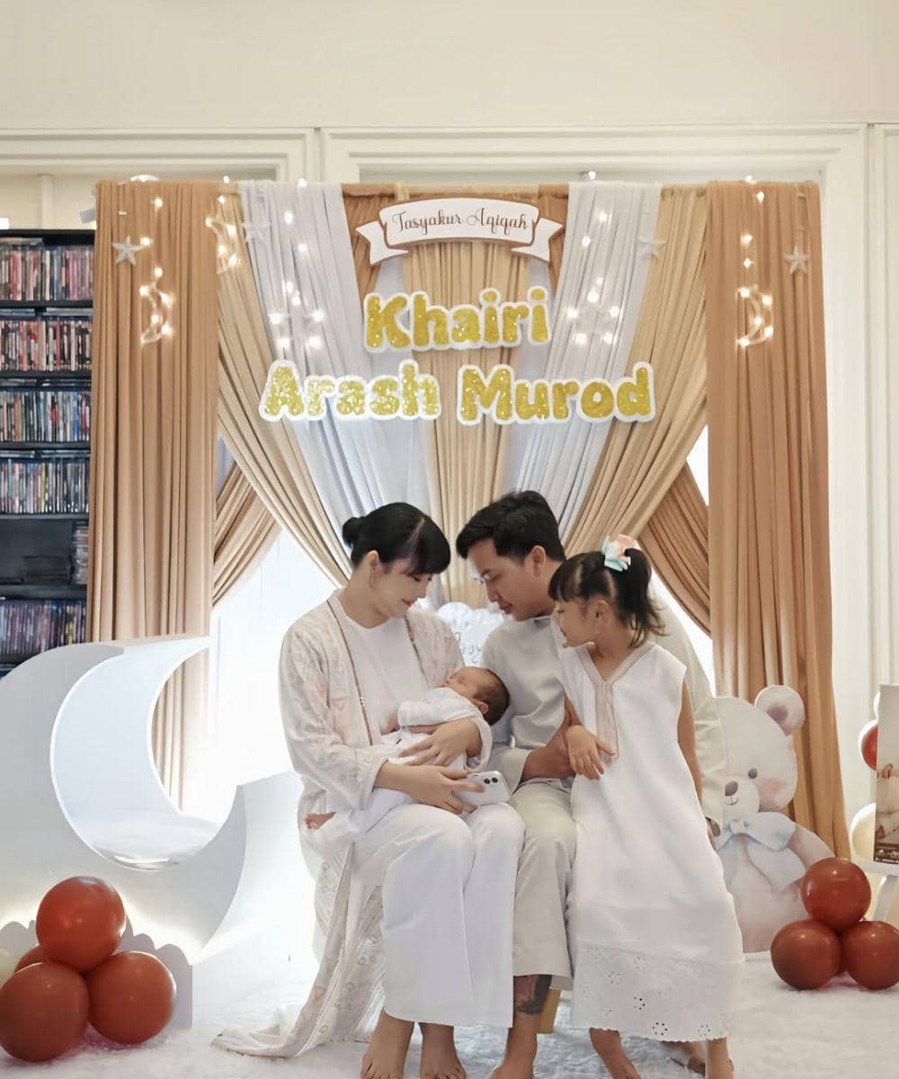 Momen Akikah Khairi, anak Kedua Kinal Eks JKT48 (3)