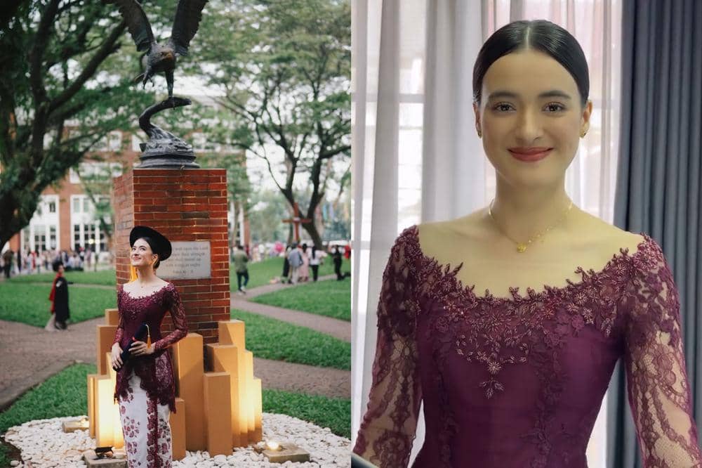 Detail Makeup dan Kebaya Mawar de Jongh saat Wisuda, Glowing!