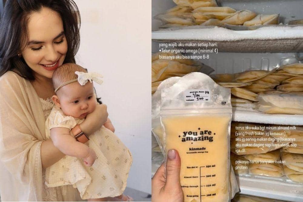 Rahasia ASI Kental & Kuning Pekat ala Steffi Zamora, Cek Tipsnya Ma! 