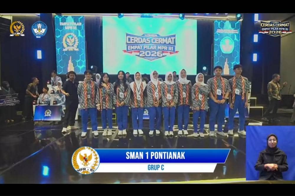 SMAN 1 Pontianak di Lomba Cerdas Cermat 2026 di Kalimantan Barat