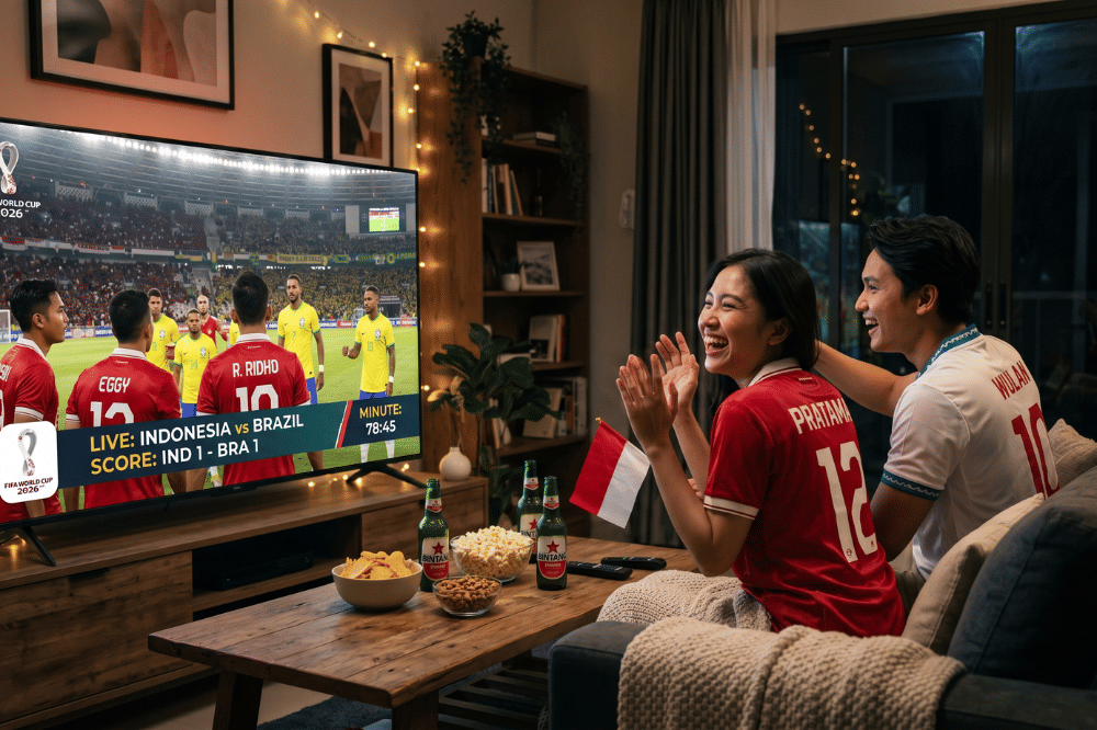7 Tips Seru Menonton FIFA World Cup 2026 Bareng Pasangan