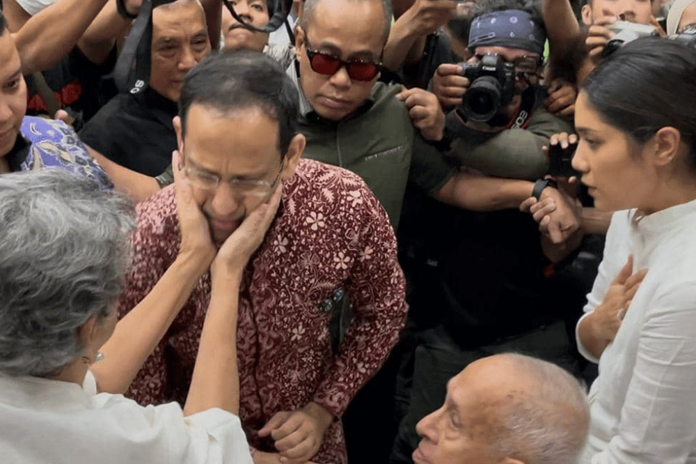 Nadiem Makarim dan Keluarga 2
