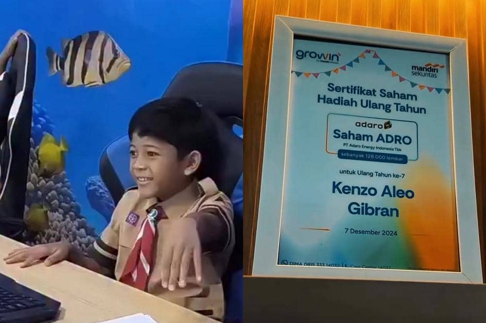 Viral Anak 8 Tahun Dihadiahi Saham, Diajarkan Investasi sejak Kecil!