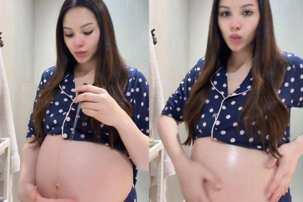 Tips agar Perut Tetap Mulus saat Hamil seperti Alyssa Daguise 1