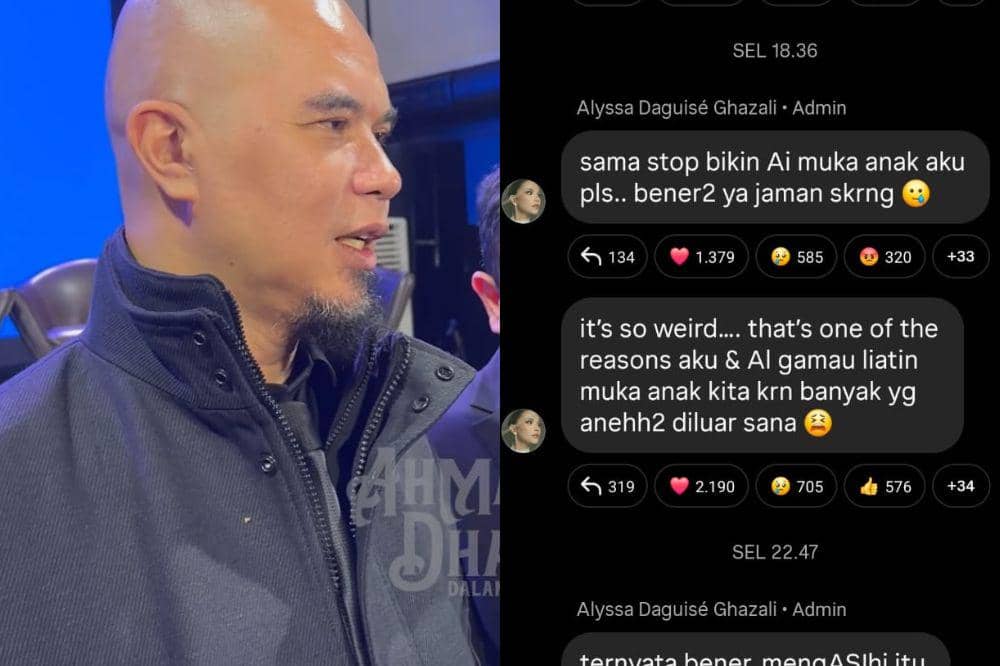 Tanggapan Ahmad Dhani saat Nama Cucunya Jadi Bahan Candaan
