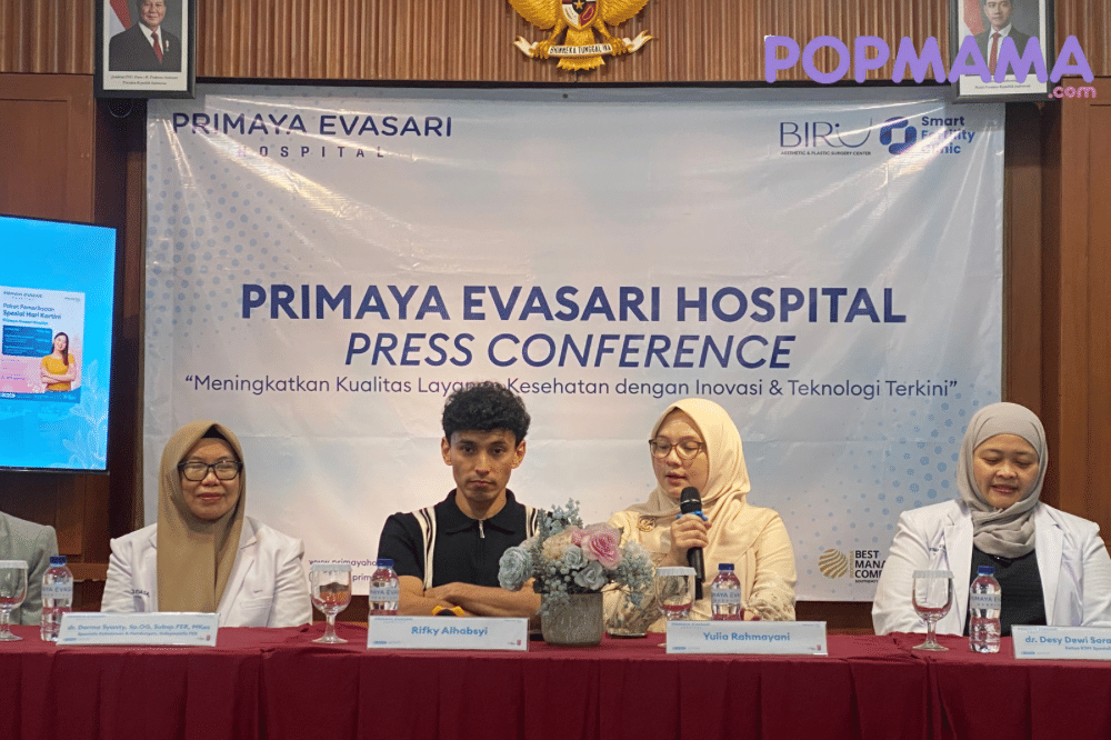 Yulia saat membagikan pengalamannya