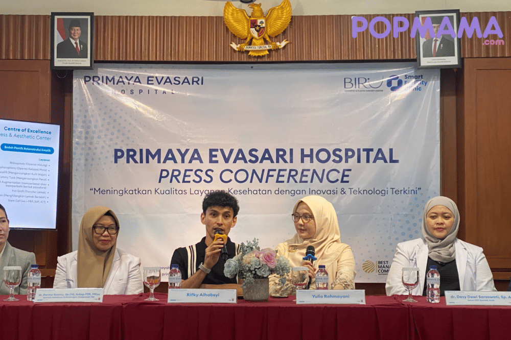 Rifky saat membagikan penglamannya