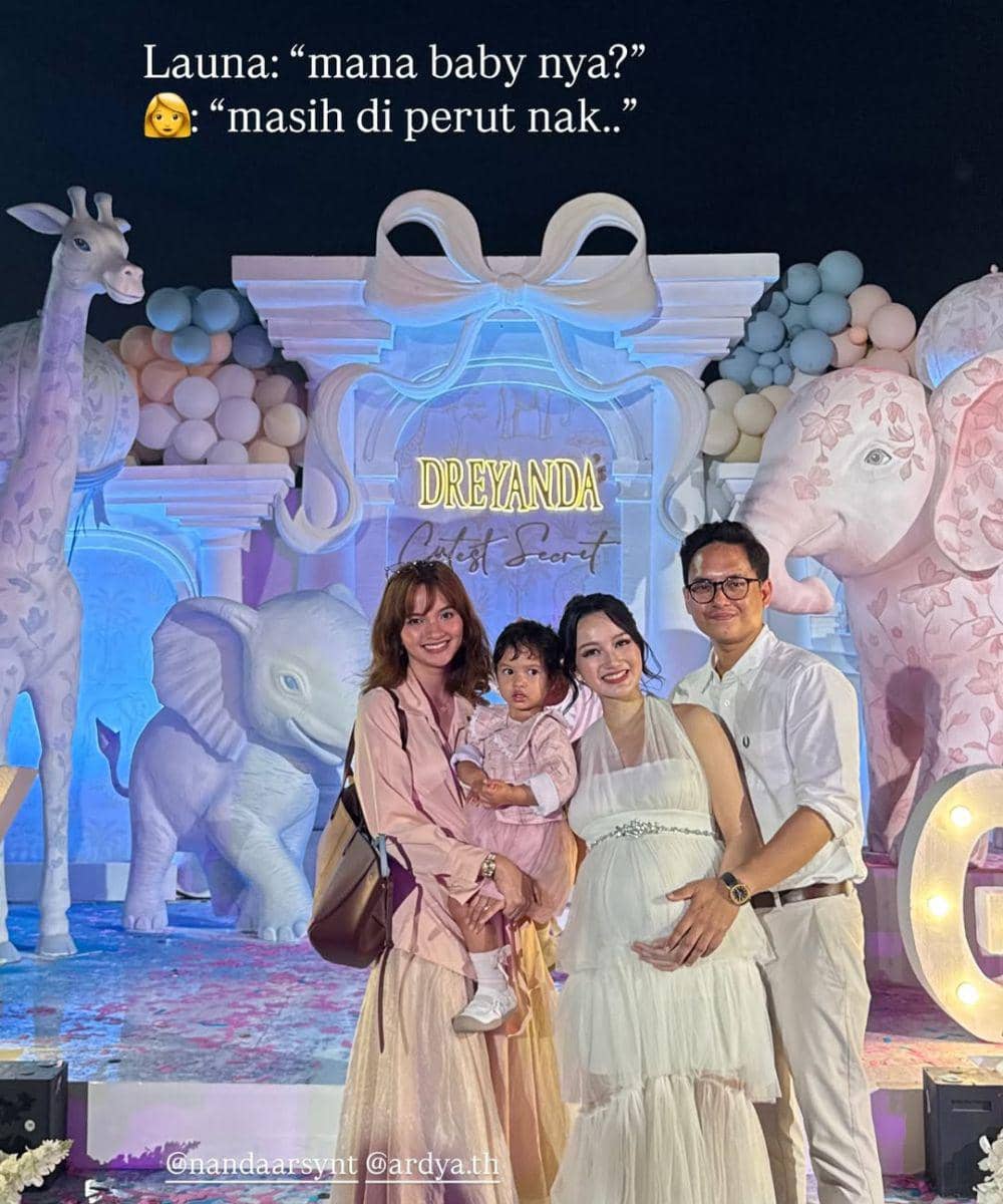 artis di gender reveal nanda arsyinta