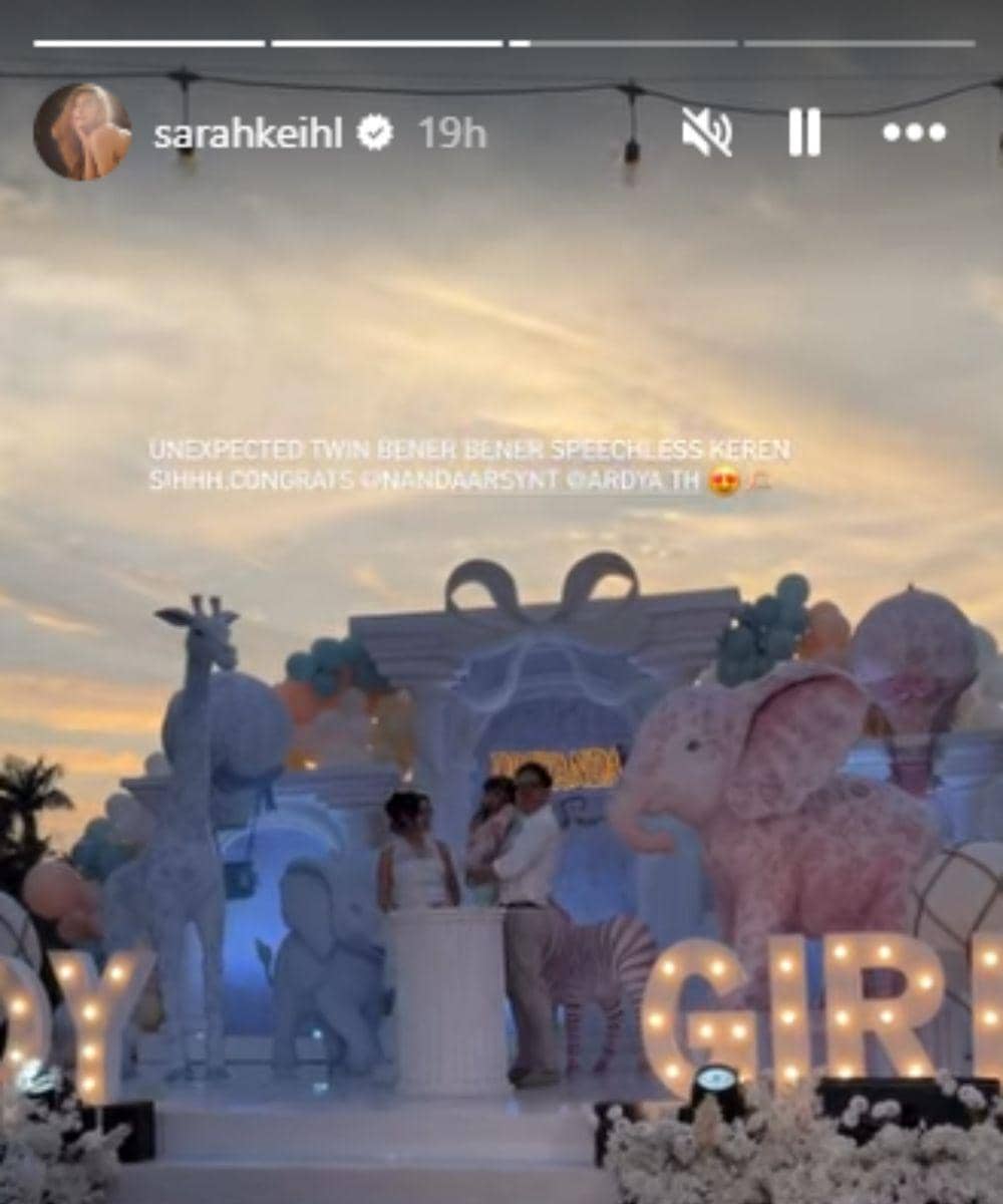 artis di gender reveal nanda arsyinta