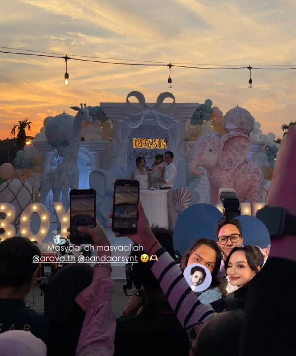 artis di gender reveal nanda arsyinta
