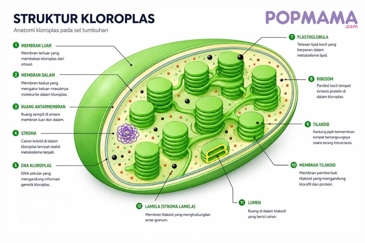 Struktur Kloroplas