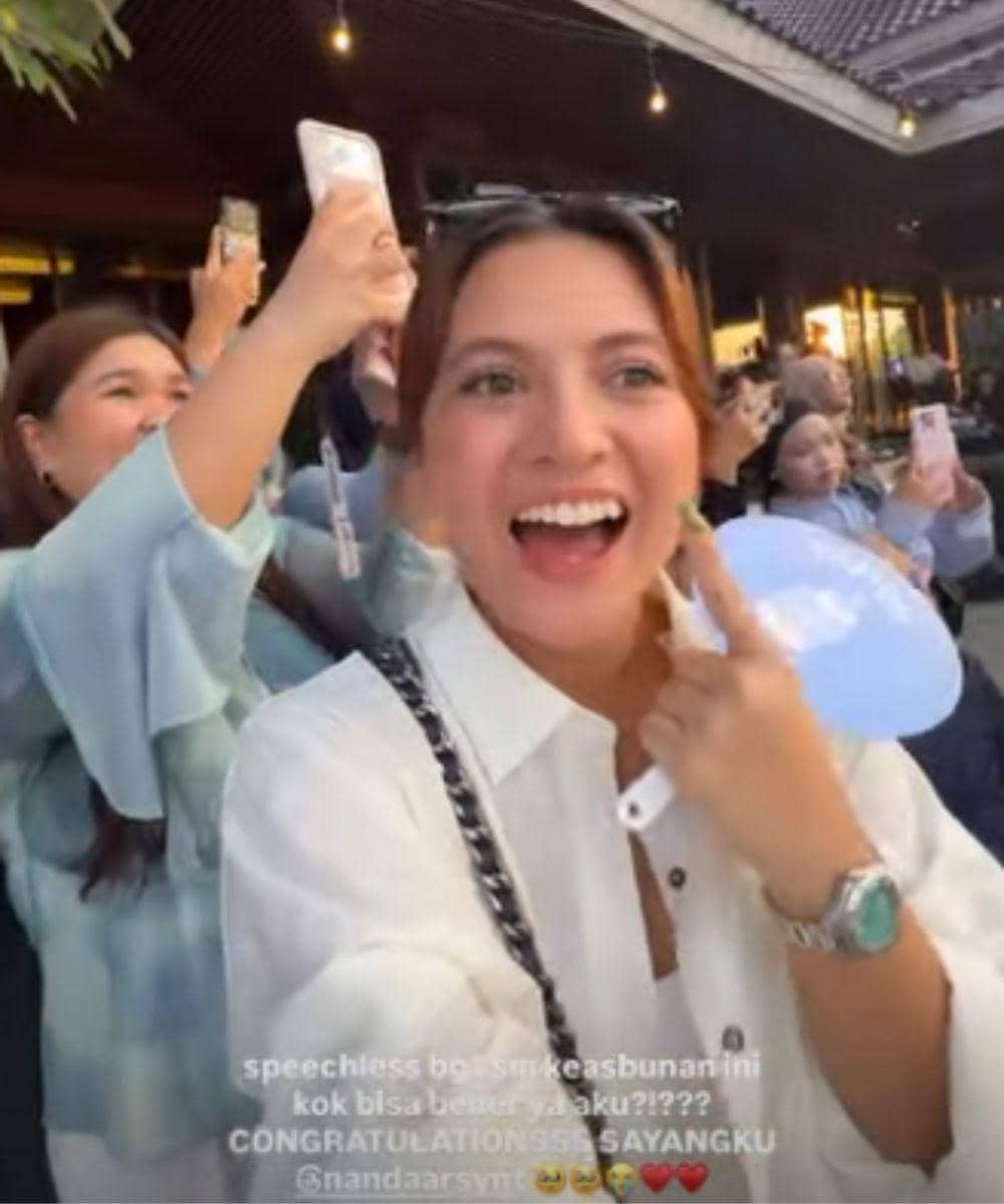 artis di gender reveal nanda arsyinta