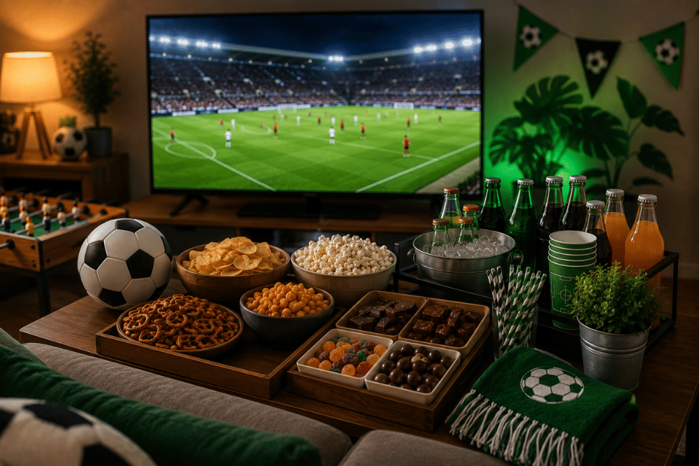 5 Tips Membuat Snack Corner di Rumah saat Nonton Bola