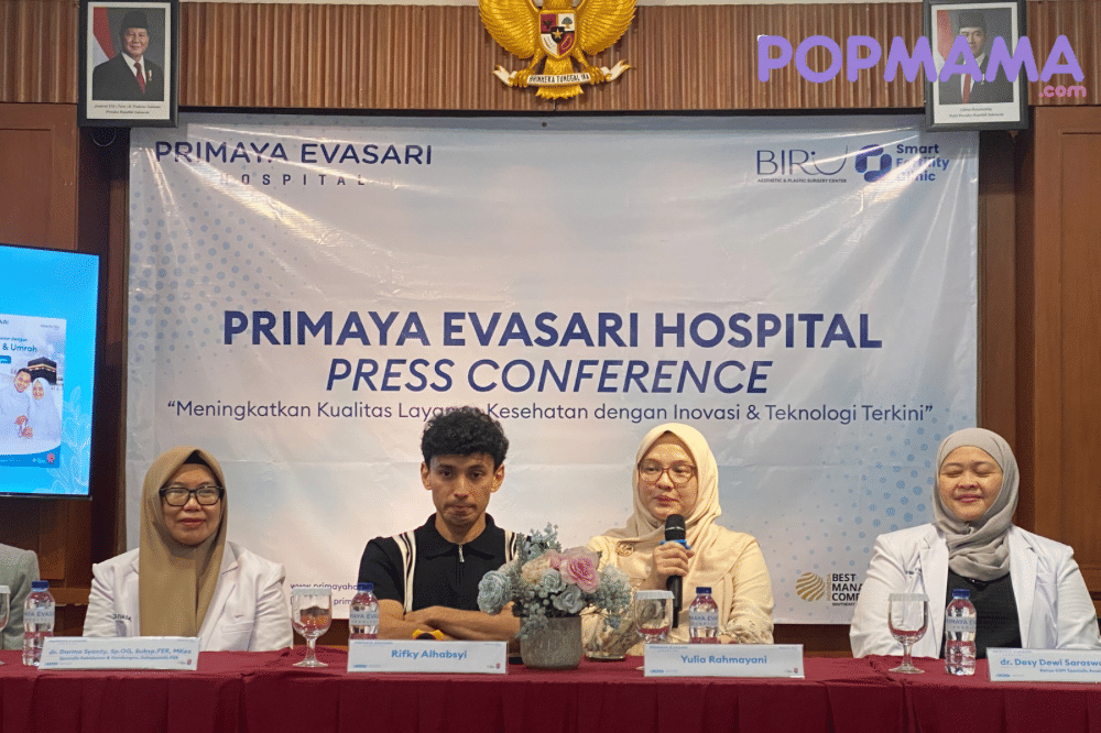 Yulia saat membagikan pengalamannya