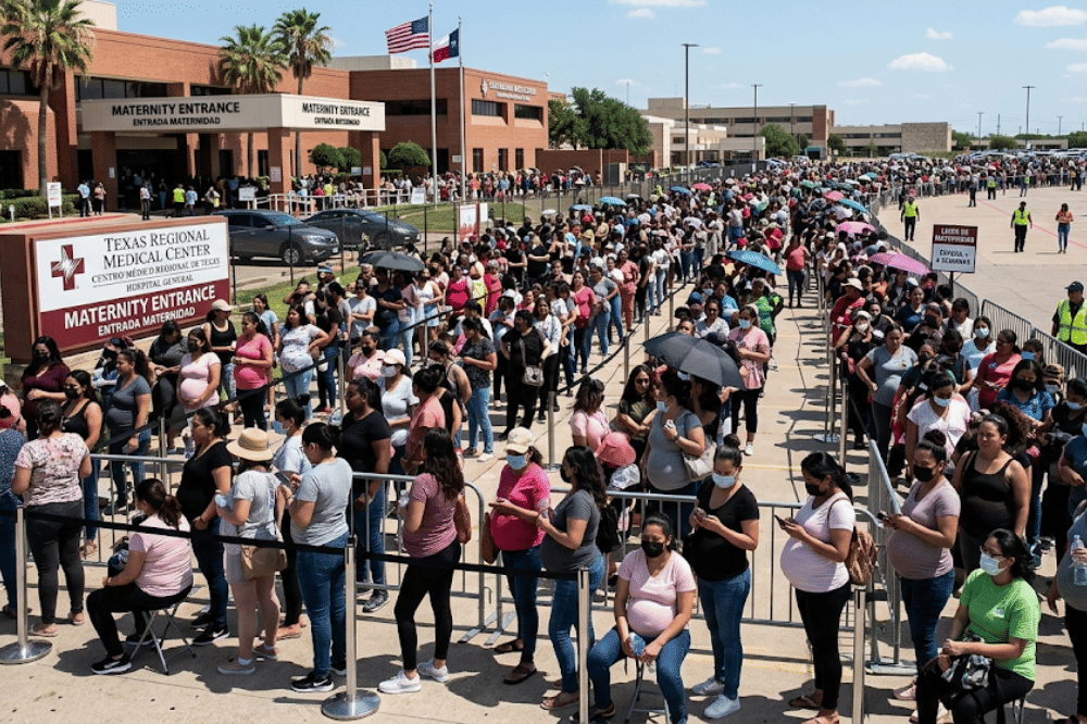 Berjuang demi Janin, 40 Ribu Bumil di Texas Antre Sebulan Lebih!
