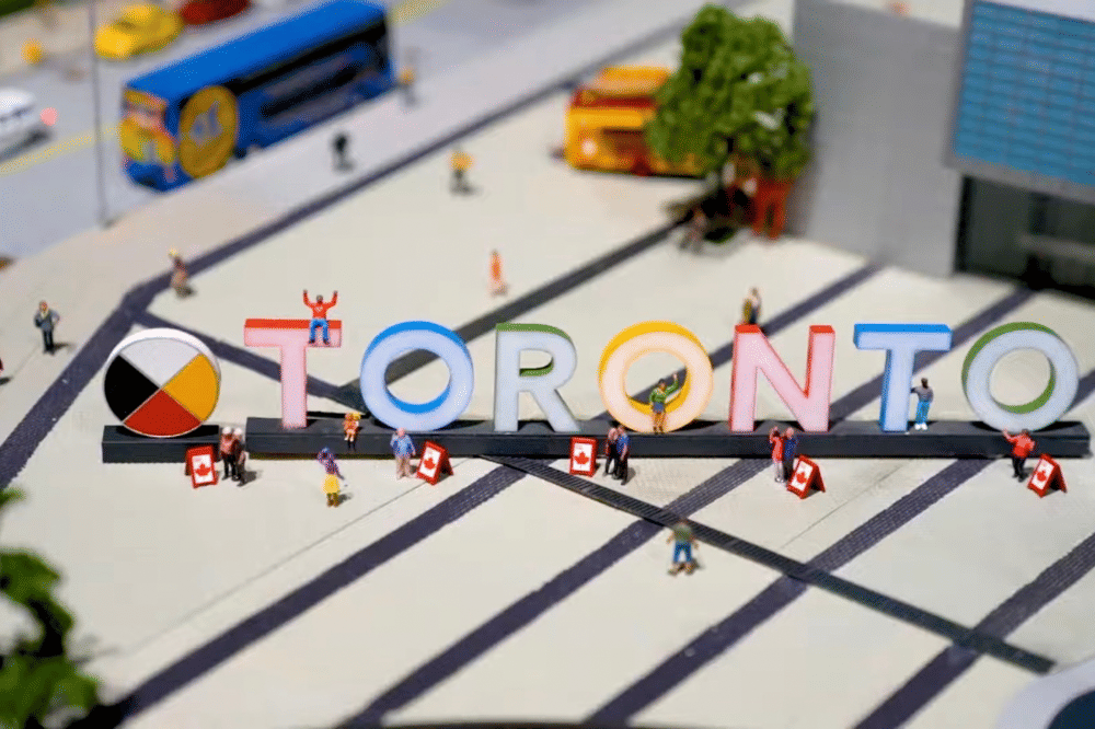 Miniatur Toronto di little Canada 