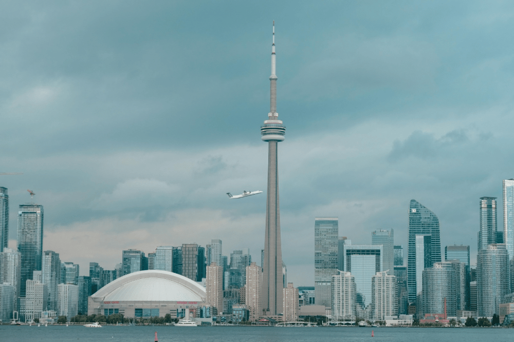Pemandangan CN tower 